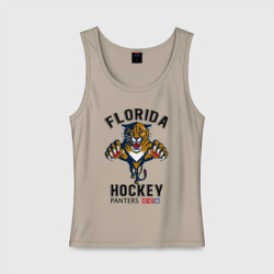 Женская майка хлопок Florida Panters NHL