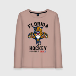 Женский лонгслив хлопок Florida Panters NHL