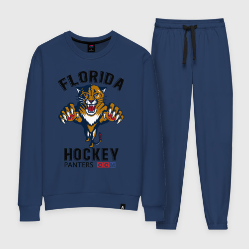 Женский костюм хлопок Florida Panters NHL, цвет темно-синий