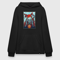 Худи SuperOversize хлопок Манчкин со смертью
