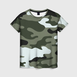 Женская футболка 3D Camouflage 2