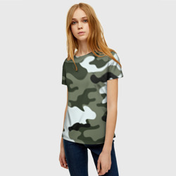 Женская футболка 3D Camouflage 2 - фото 2