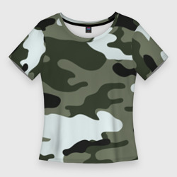 Женская футболка 3D Slim Camouflage 2