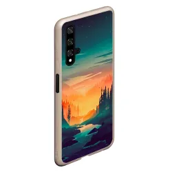 Чехол для Honor 20 Закат в лесу - фото 2