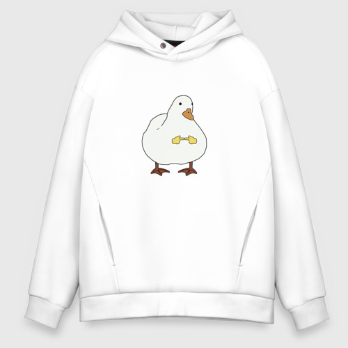 Мужское худи Oversize хлопок Shy duck