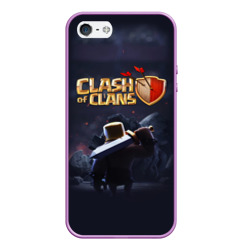 Чехол для iPhone 5/5S матовый Clash of Clans