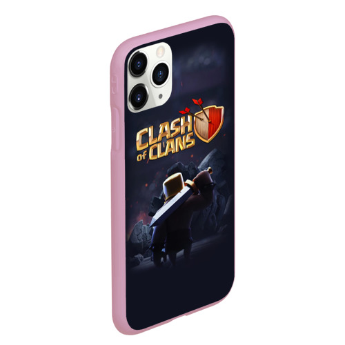 Чехол для iPhone 11 Pro Max матовый Clash of Clans, цвет розовый - фото 3