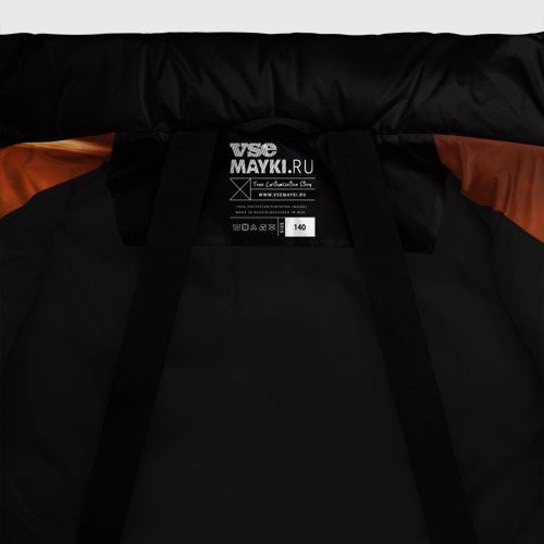 Зимняя куртка для мальчиков 3D Clash of Clans, цвет черный - фото 7
