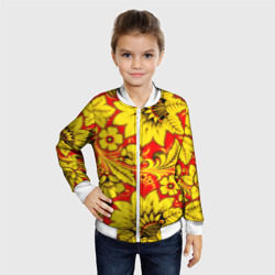 Детский бомбер 3D Хохлома - фото 2