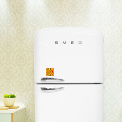 Магнит виниловый Квадрат Хохлома - фото 2