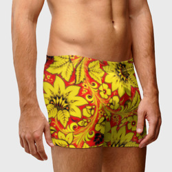 Мужские трусы 3D Хохлома - фото 2