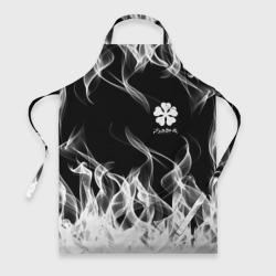 Фартук 3D Black Clover on smoky background