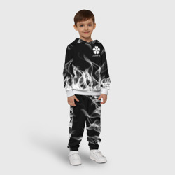 Детский костюм с толстовкой 3D Black Clover on smoky background - фото 2