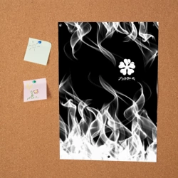 Постер Black Clover on smoky background - фото 2