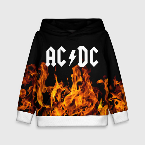 Детская толстовка 3D AC/DC.