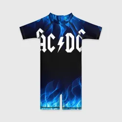Детский купальный костюм 3D AC/DC