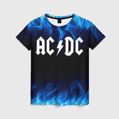 Женская футболка 3D AC/DC