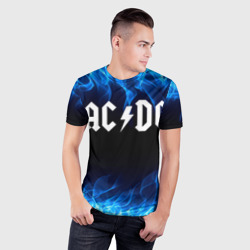 Мужская футболка 3D Slim AC/DC - фото 2