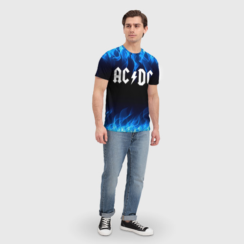 Мужская футболка 3D AC/DC, цвет 3D печать - фото 5