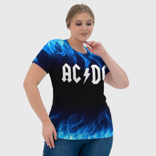 Женская футболка 3D AC/DC - фото 6