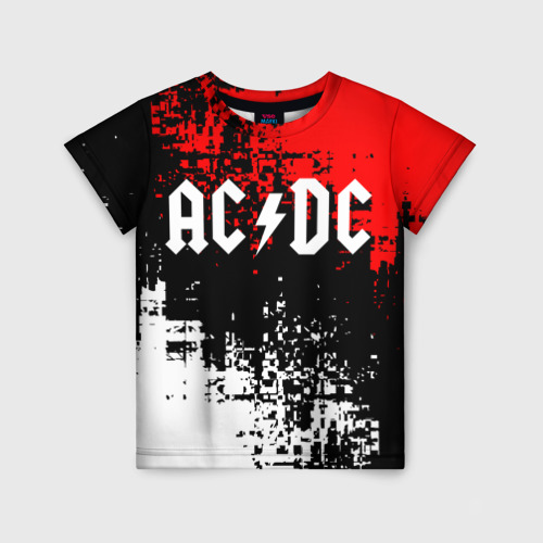 Детская футболка 3D AC/DC.