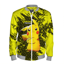 Мужской бомбер 3D Pikachu Pika Pika