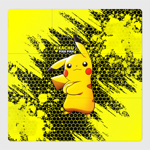 Магнитный плакат 3Х3 Pikachu Pika Pika