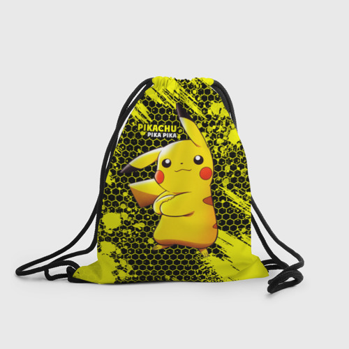 Рюкзак-мешок 3D Pikachu Pika Pika