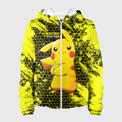 Женская куртка 3D Pikachu Pika Pika