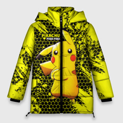 Женская зимняя куртка Oversize Pikachu Pika Pika