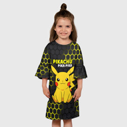 Детское платье 3D Pikachu Pika Pika - фото 2