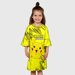 Детское платье 3D Pikachu Pika Pika - фото 2