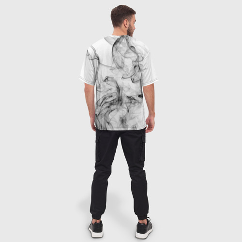 Мужская футболка oversize 3D Eminem, цвет 3D печать - фото 4