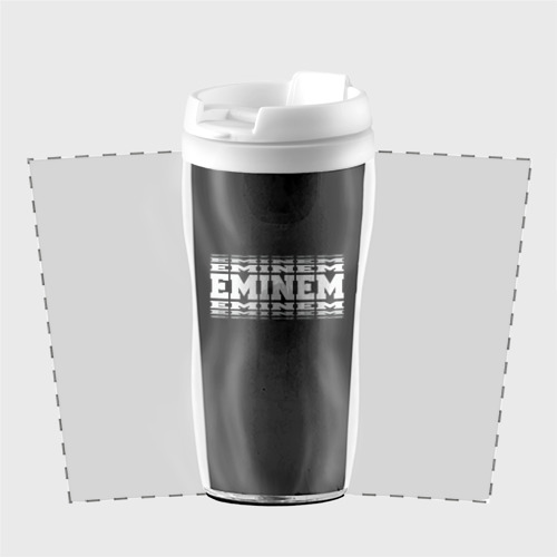 Термокружка-непроливайка EMINEM, цвет белый - фото 2