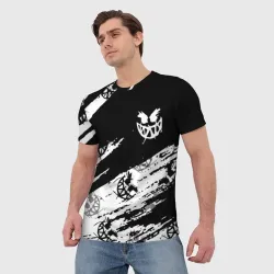 Мужская футболка 3D Pyrokinesis - фото 2