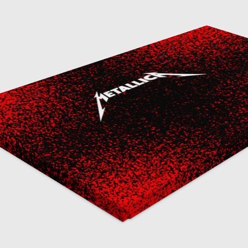 Холст прямоугольный Metallica., цвет 3D печать - фото 4