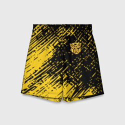Детские спортивные шорты 3D Bumblebee