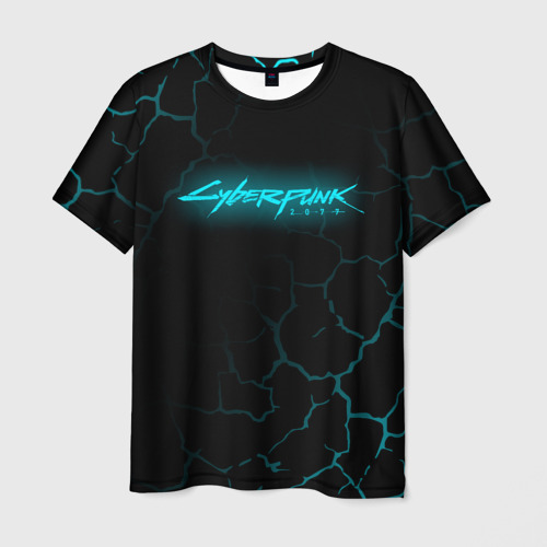 Мужская футболка 3D Cyberpunk 2077, цвет 3D печать