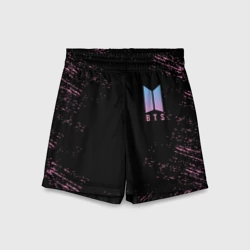 Детские спортивные шорты 3D BTS