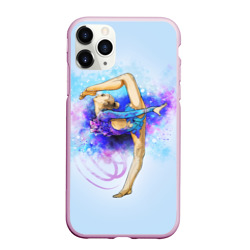 Чехол для iPhone 11 Pro Max матовый Художественная гимнастика