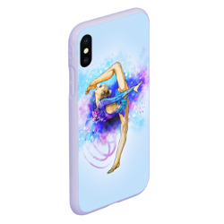 Чехол для iPhone XS Max матовый Художественная гимнастика - фото 2