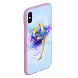 Чехол для iPhone XS Max матовый Художественная гимнастика - фото 2