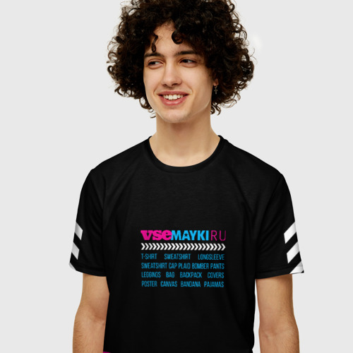 Мужская футболка 3D+ T-shirt vsemayki, цвет 3D печать - фото 6