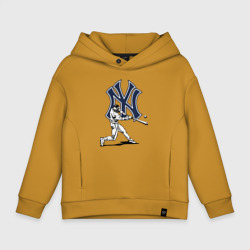 Детское худи Oversize хлопок New York Yankees - baseball team