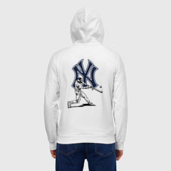 Мужская толстовка на молнии хлопок New York Yankees - baseball team - фото 2