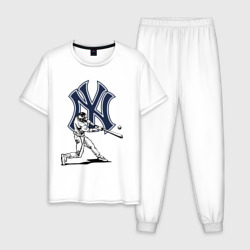 Мужская пижама хлопок New York Yankees - baseball team