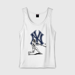 Женская майка хлопок New York Yankees - baseball team