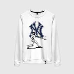 Женский свитшот хлопок New York Yankees - baseball team