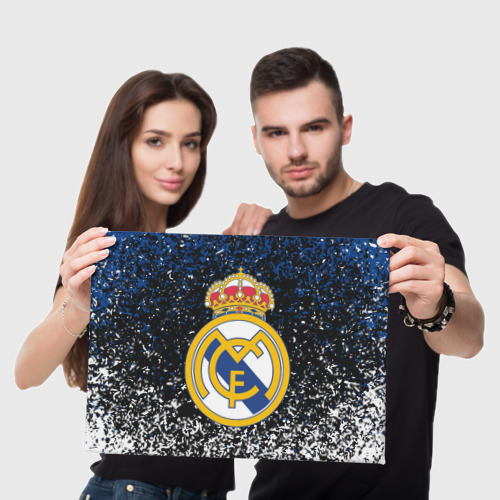 Холст прямоугольный Real Madrid, цвет 3D печать - фото 5