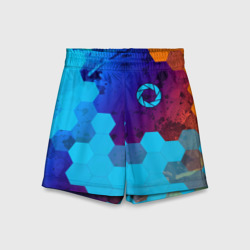 Детские спортивные шорты 3D Portal портал